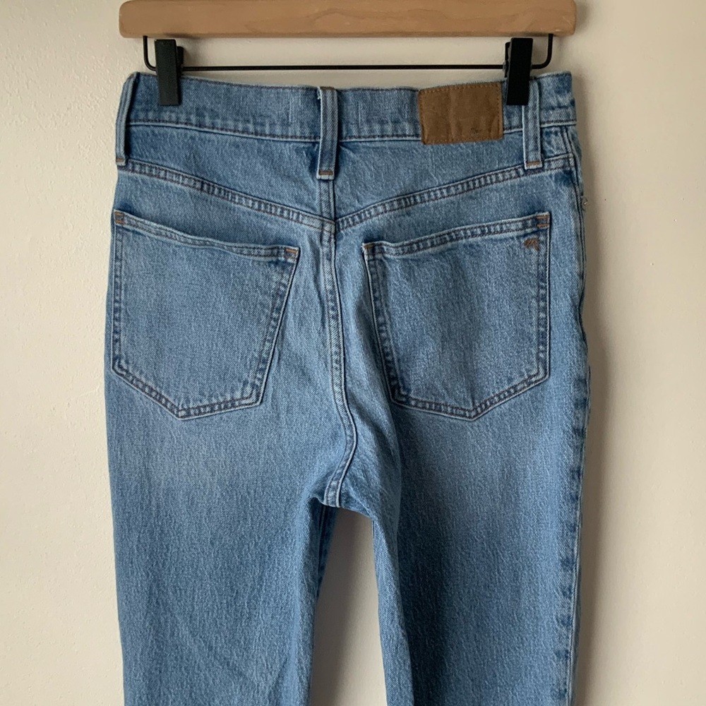 MADEWELL Jeans The Perfect Vintage Blue Size 27T - Picture 7 of 10